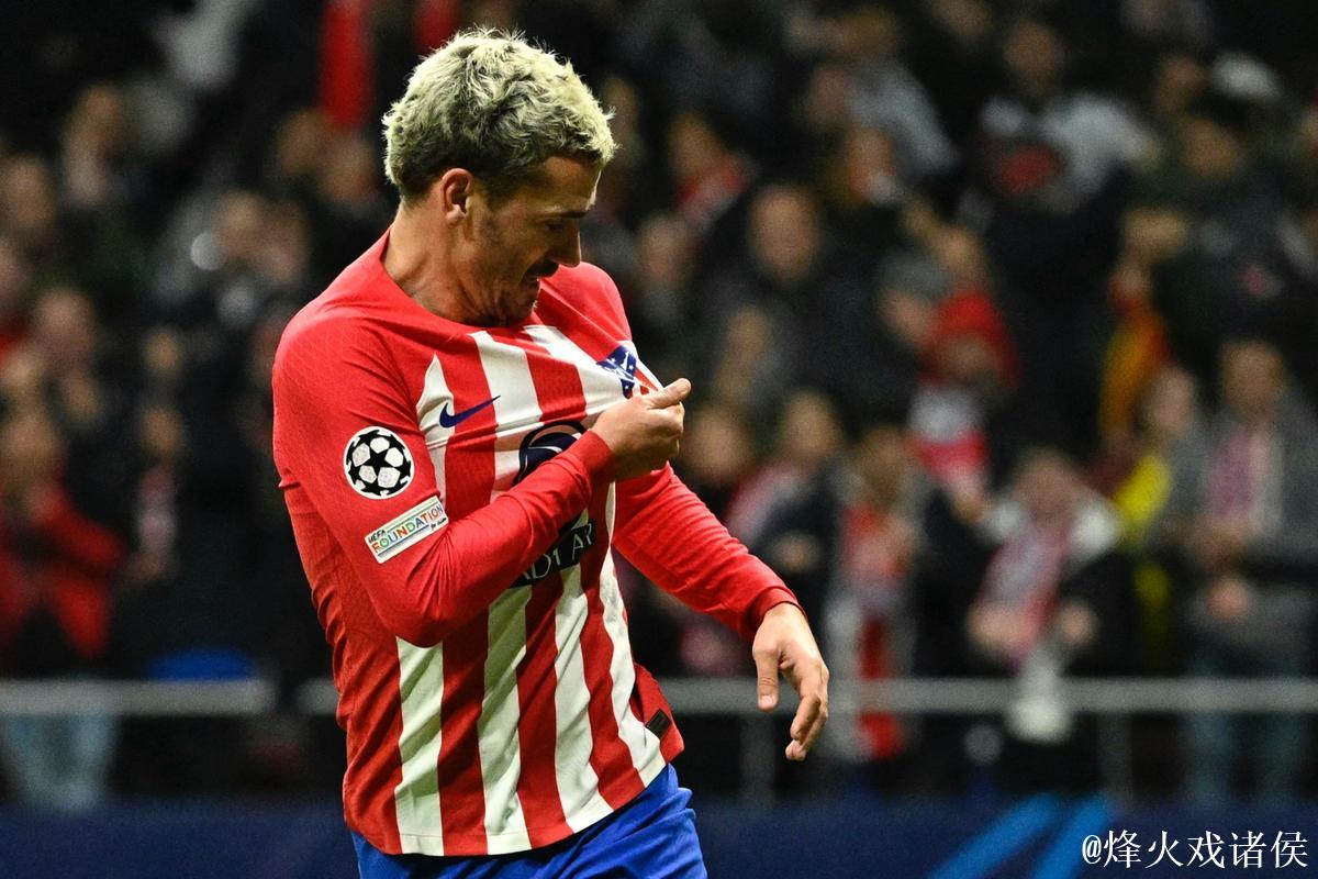 西蒙尼:格列兹曼进球后,我双手指天感谢他的天赋 西蒙尼:格列兹曼进球后,我双手指天感谢他的天赋